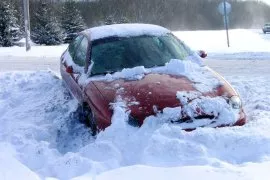 Вытащить машину из снега - м. Планерная